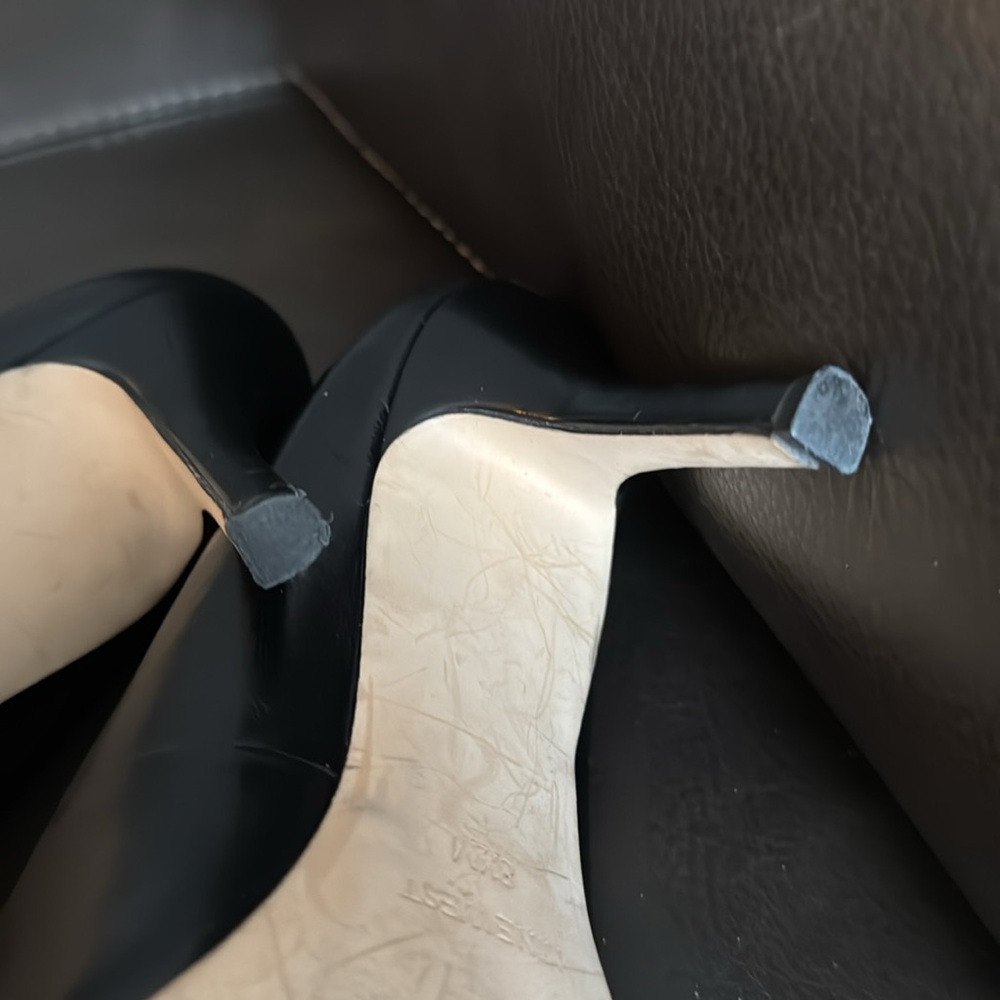 Nine West Black Stiletto Heels - Picture 6 of 7